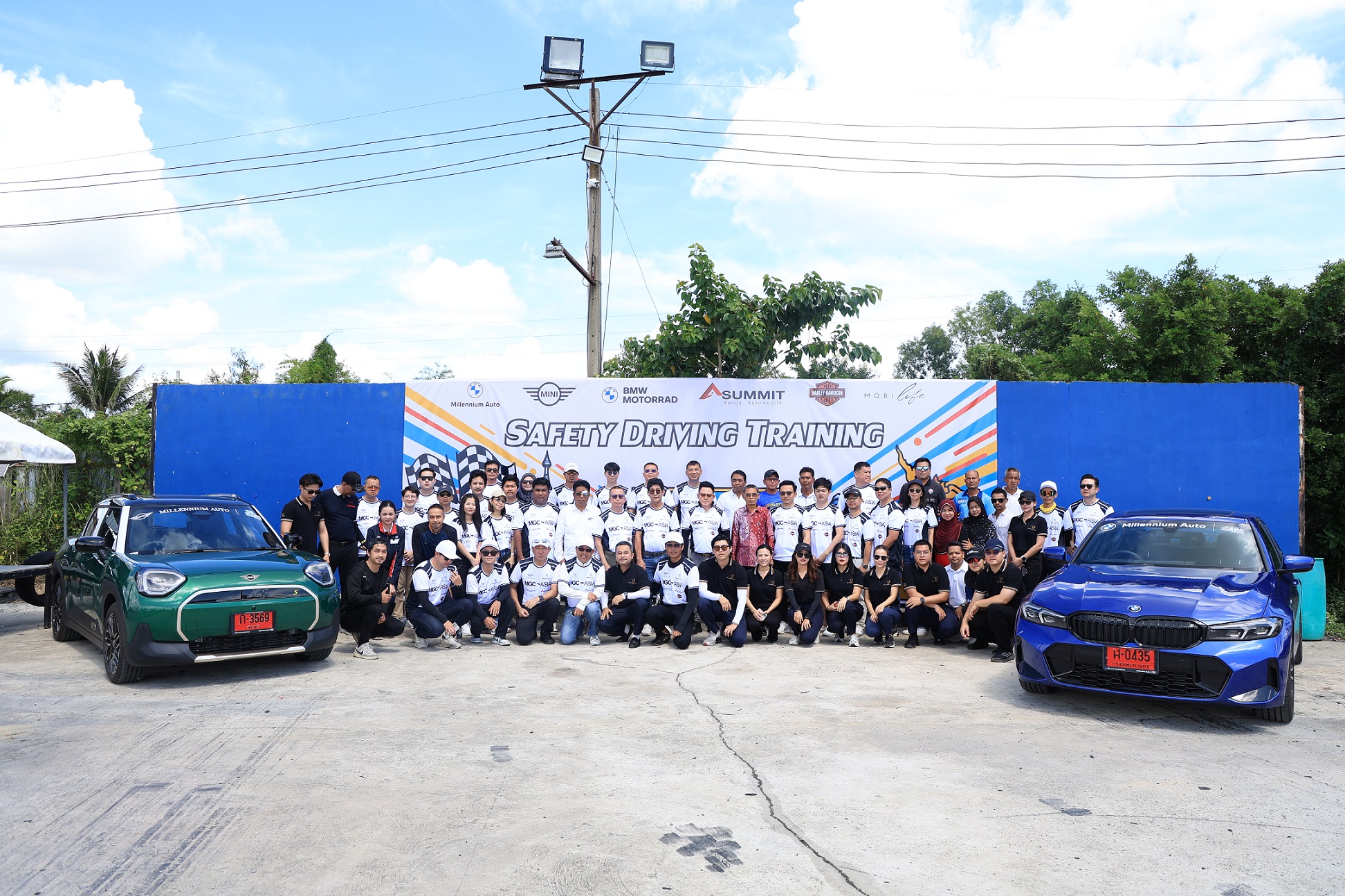 มิลเลนเนียม ออโต้ หาดใหญ่ ห่วงใยผู้ใช้รถ จัดกิจกรรม ‘Safety Driving Training’